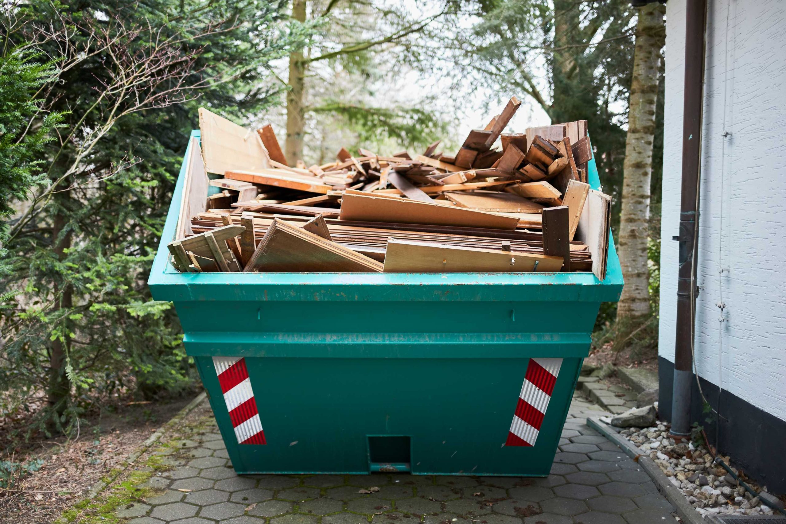 bouwafval container huren