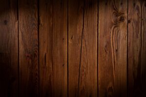 ronde houten palen